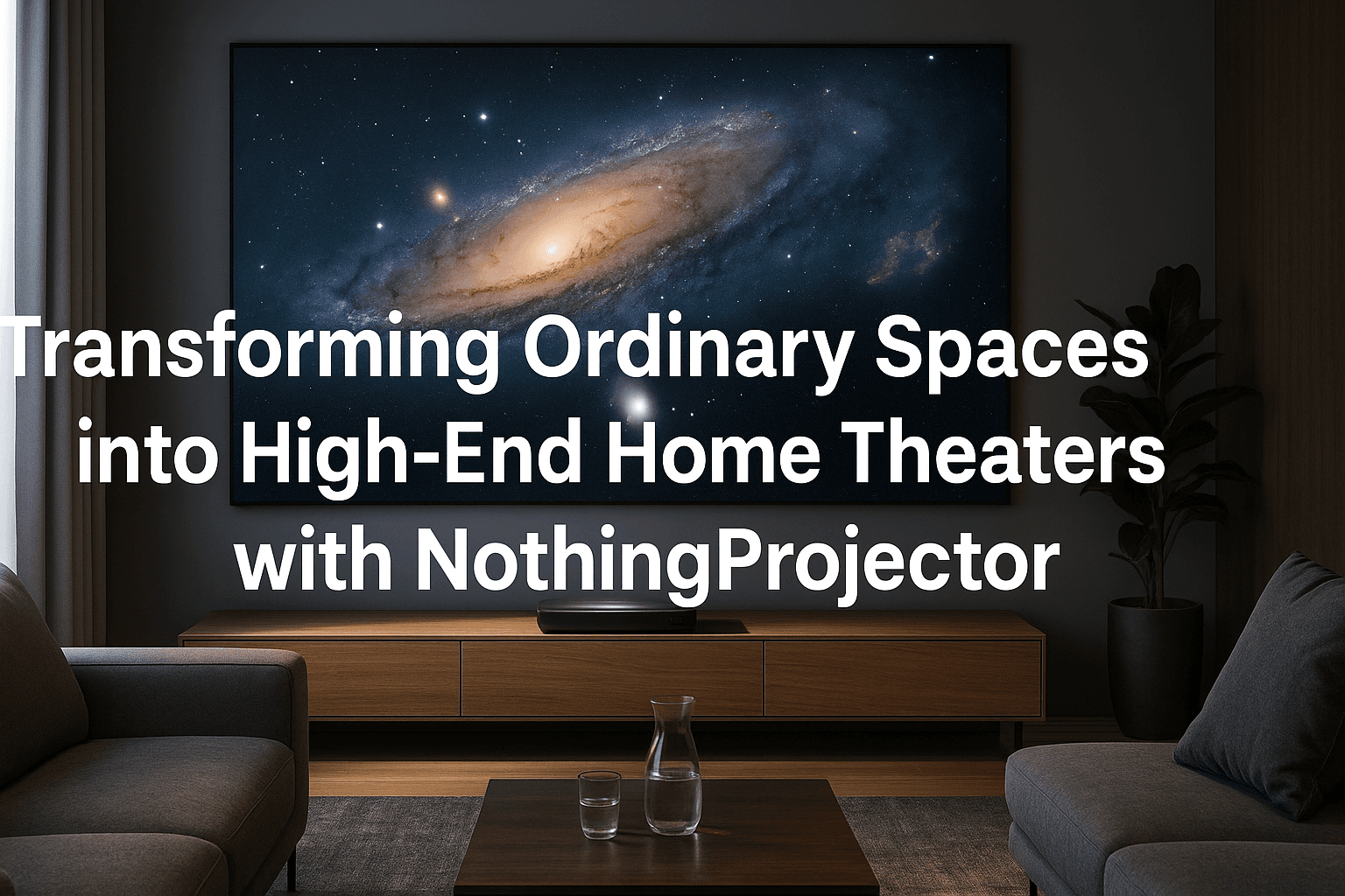 From Living Room to Luxury Cinema: The Ultimate Home Theater Solution by NothingProjector